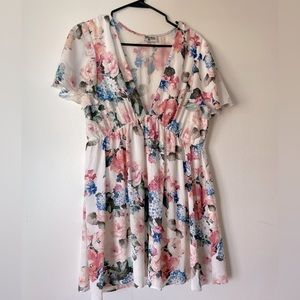 Show Me Your Mumu White Floral Mini M